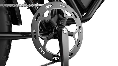 Durable CNC Aluminum Crankset for Moped Ebike